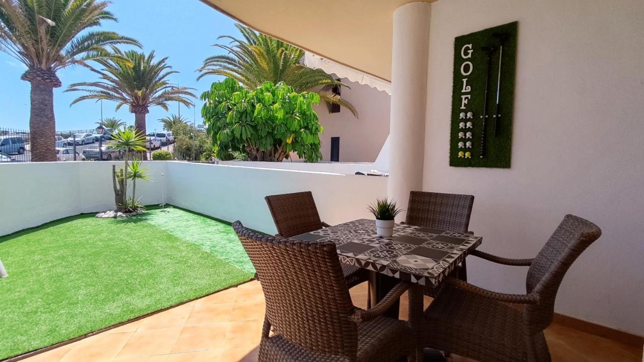 "Mini Golf Estudio" Terraza Privada Y Piscina 산미겔데아보나 외부 사진